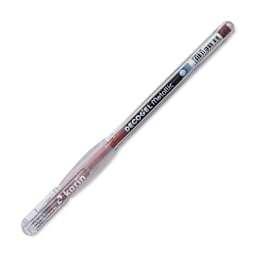 Karin DecoGel Metallic Pen - 307, Scarlet, cap on