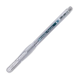 Karin DecoGel Metallic Pen - 301, Silver, cap on