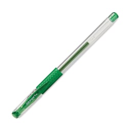 Kingart Studio Gel Pens - Set of 24, single Earth Tone pen with cap on
