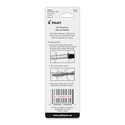 Pilot G2 Gel Pen Refill - 0.7 mm, Blue, Fine, Pkg of 2