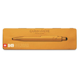 Caran d'Ache 849 Premium Ballpoint Pen - Goldbar