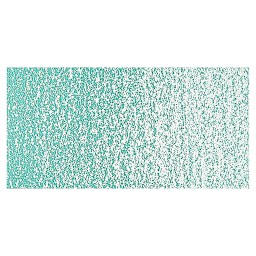 Caran d'Ache Neocolor I Wax Pastel - Phthalo Green, Metallic swatch