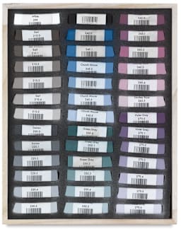 Great American Handmade Pastel Set - Big Gray Box, Set of 39