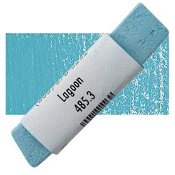 Great American Handmade Pastel - Lagoon 3, 485.3 pastel and swatch
