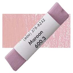 Great American Handmade Pastel - Maroon 3, 600.3 pastel and swatch
