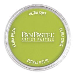 PanPastel Artists’ Painting Pastel - Bright Yellow Green, 680.5, pan with lid on