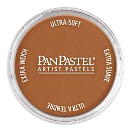 PanPastel Artists’ Painting Pastel - Burnt Sienna, 740.5, pan with lid on