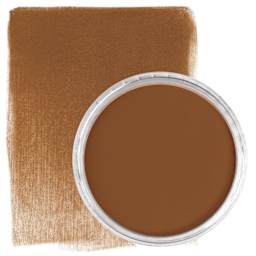 PanPastel Artists’ Painting Pastel - Burnt Sienna, 740.5, swatch and pan