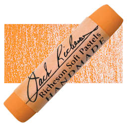 Richeson Handmade Soft Pastel - Yellow 106 pastel and swatch