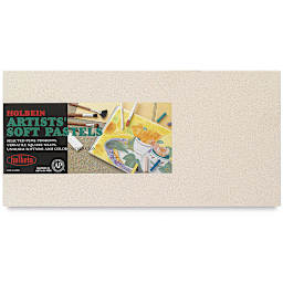Holbein Artists' Soft Pastel Set - Top view of package of Set of 48 Assorted Colors