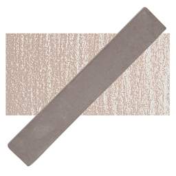 Holbein Artists' Soft Pastel - Burnt Umber 4 pastel and swatch