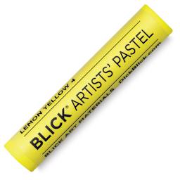 Blick Artists' Soft Pastel - Lemon Yellow 4