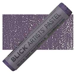 Blick Artists' Soft Pastel - Purple Gray 4 pastel and swatch