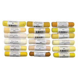 Mount Vision Soft Pastel Set - Yellows, Set of 18