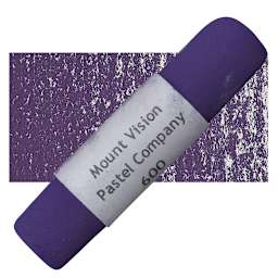 Mount Vision Handmade Pastel - Purple Gray 600 pastel and swatch