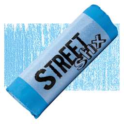 Richeson Street Stix Pavement Pastel - Blue 50 pastel and swatch