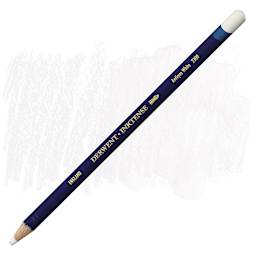 Derwent Inktense Pencil - Antique White pencil and swatch