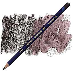 Derwent Inktense Pencil - Dark Chocolate pencil and swatch