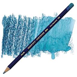 Derwent Inktense Pencil - Green Aquamarine pencil and swatch