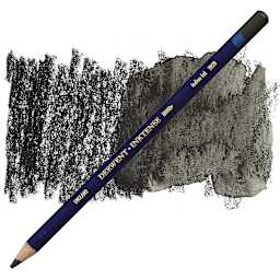 Derwent Inktense Pencil - Indian Ink pencil and swatch