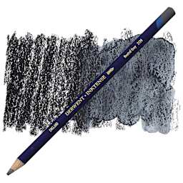Derwent Inktense Pencil - Neutral Gray pencil and swatch