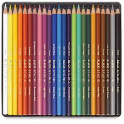 Blick Studio Artists' Colored Pencil Set - Set of 24, Assorted Colors