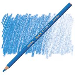 Blick Studio Artists' Colored Pencil - Light Blue pencil and swatch