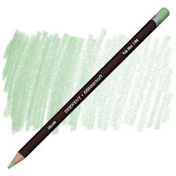 Derwent Coloursoft Pencil - Pale Mint pencil and swatch
