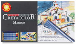 Watercolor Pencils, Set of 12 Colors