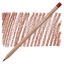 Caran d'Ache Luminance Colored Pencil - Natural Russet pencil and swatch