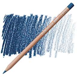 Caran d'Ache Luminance Colored Pencil - Ice Blue pencil and swatch