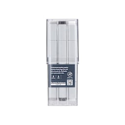 Copic Classic Marker - Set of 12, Toner Gray