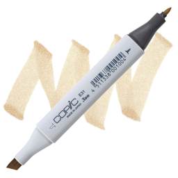 Copic Classic Marker - Brick Beige E31 marker and swatch