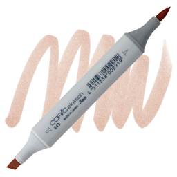 Copic Sketch Marker - Desert Sand, E13 marker and swatch