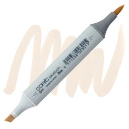 Copic Sketch Marker - Pearl White E41 marker and swatch