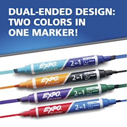 Dual-Ended Design: Two Colors In One Markers!