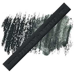 Derwent Inktense Block - Charcoal Gray block and swatch