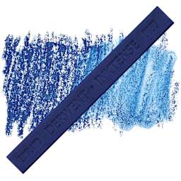 Derwent Inktense Block - Deep Blue block and swatch