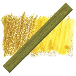 Derwent Inktense Block - Mustard block and swatch