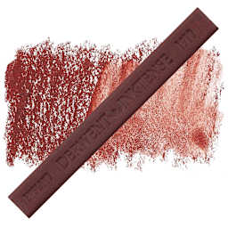 Derwent Inktense Block - Red Oxide block and swatch
