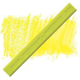 Derwent Inktense Block - Sherbert Lemon block and swatch