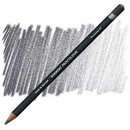 Derwent ProColour Colored Pencil - Gunmetal pencil and swatch