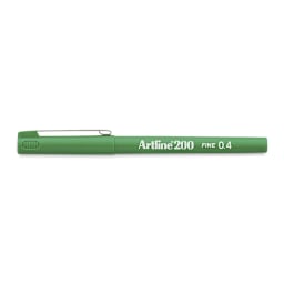 Artline 200 Writing Pen - 0.4 mm Tip, Green