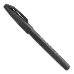 Pentel Arts Brush Tip Sign Pen - Gray