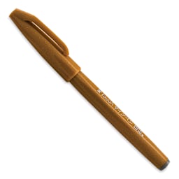 Pentel Arts Brush Tip Sign Pen - Ochre