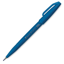 Pentel Arts Brush Tip Sign Pen - Sky Blue