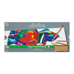 Cretacolor Mega Colored Pencil - Set of 36, front of the packaging