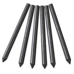 Koh-I-Noor Gioconda 5.6mm Graphite Leads - Six leads shown in fan
