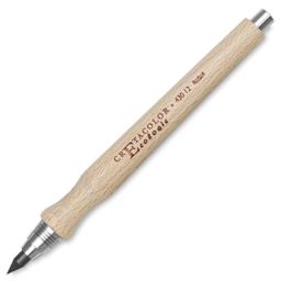 Cretacolor Ecologic Wooden Lead Holder - Angled view of holder shown with lead
