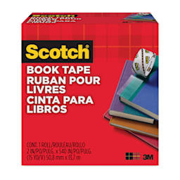 Scotch Book Tape - 2" x 15 Yards, front of packaging
